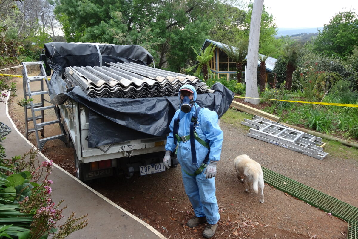 asbestos roof removal