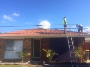 Terracotta roof restoration